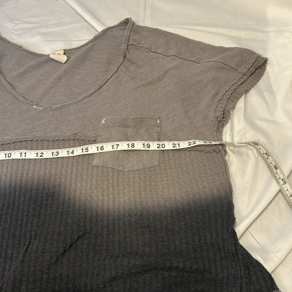 Free People We The Free Sun Dial Ombré T-Shirt Size X Small N7
